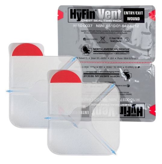 Hy-Fin Chest Seals - Twin Pack
