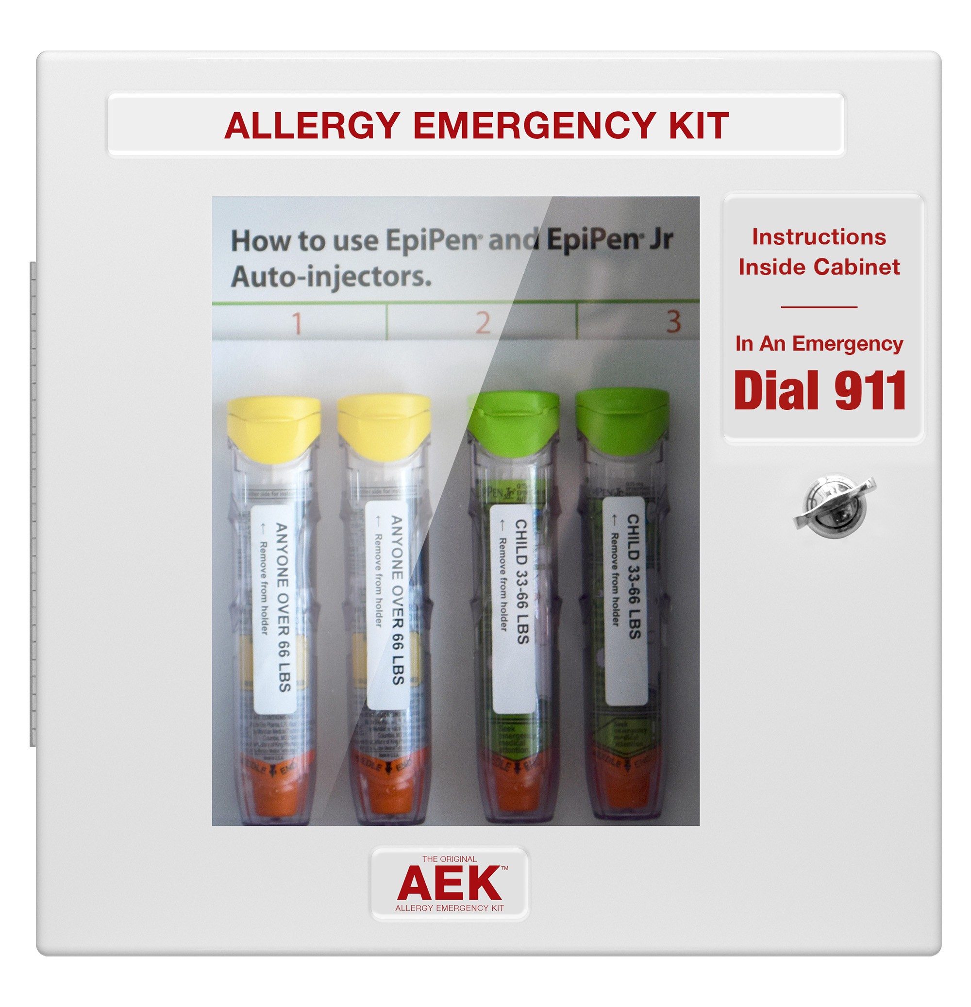The Original Allergy Emergency Kit™ (Non-Locking & Non-Alarm)