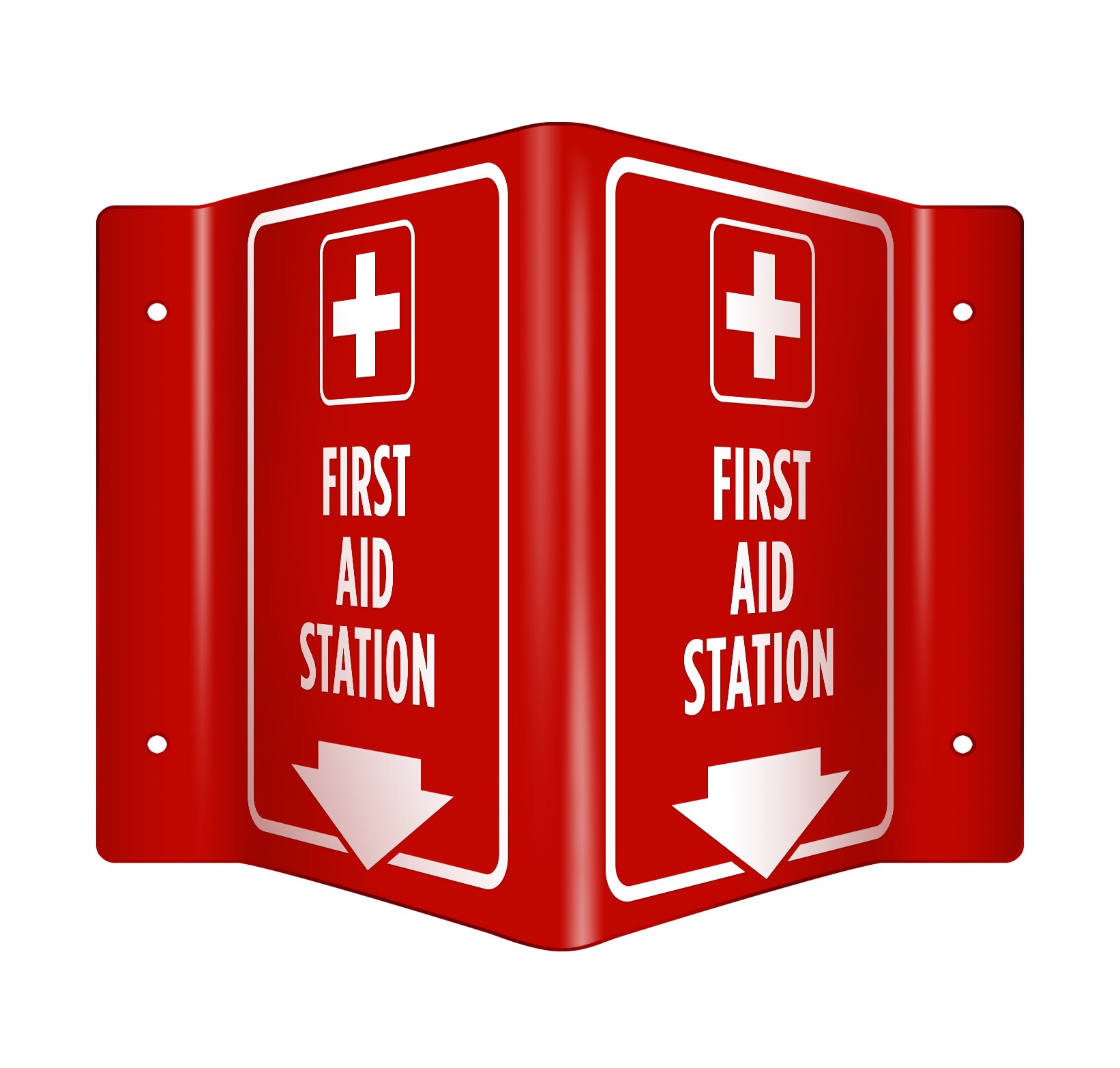 First Aid Station 3D Sign