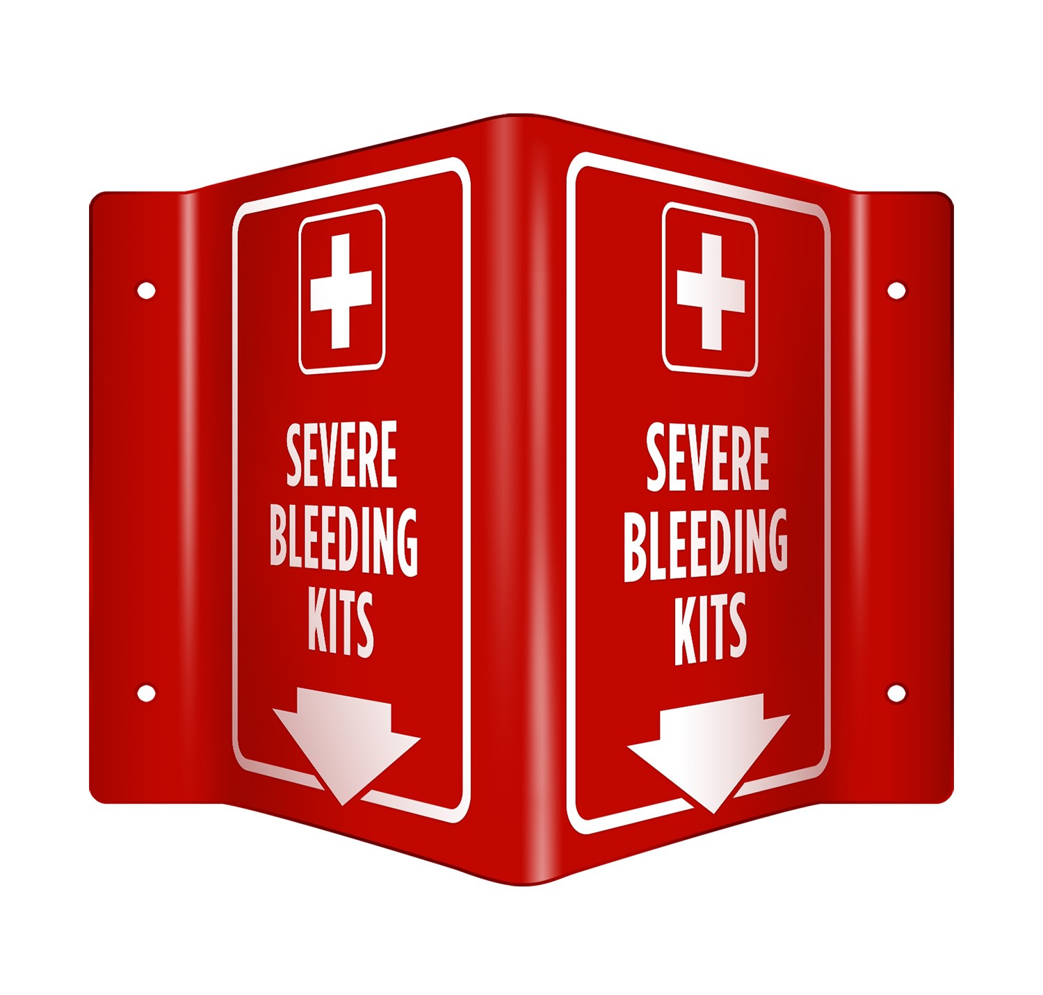 Severe Bleeding Kits Sign