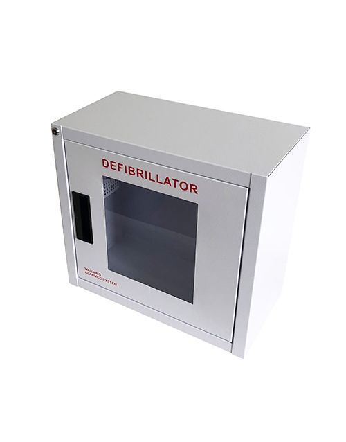 AED Wall Cabinet with Alarm -Large (Square)
